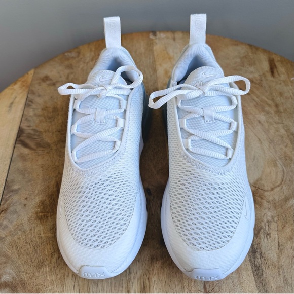 Nike Air Max 270 PS 'White Silver' Athletic Shoes 2.5Y Boys Girls 2025 model - Picture 8 of 11